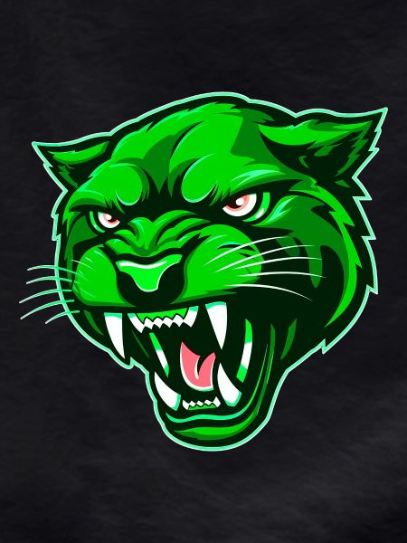 Panther Head Green