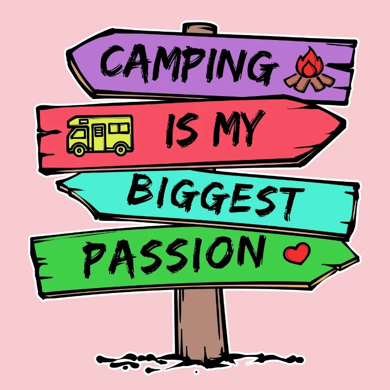 Camping Statement Wohnmobil Herz Camper Relaxen