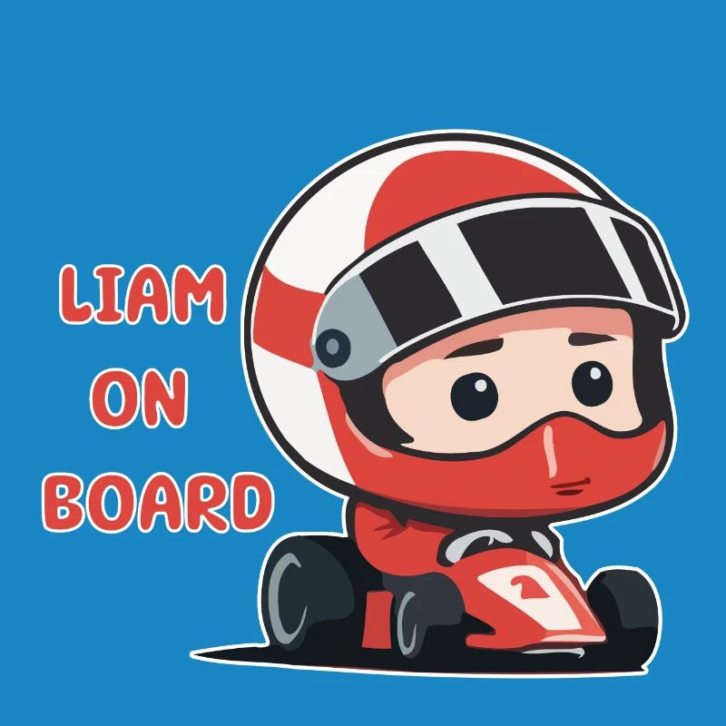 Liam on board