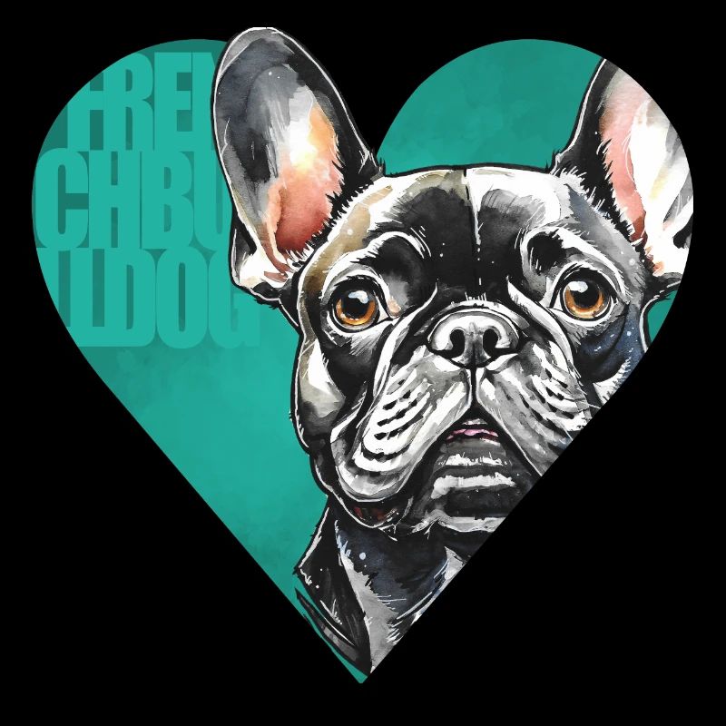 Portrait de bouledogue français