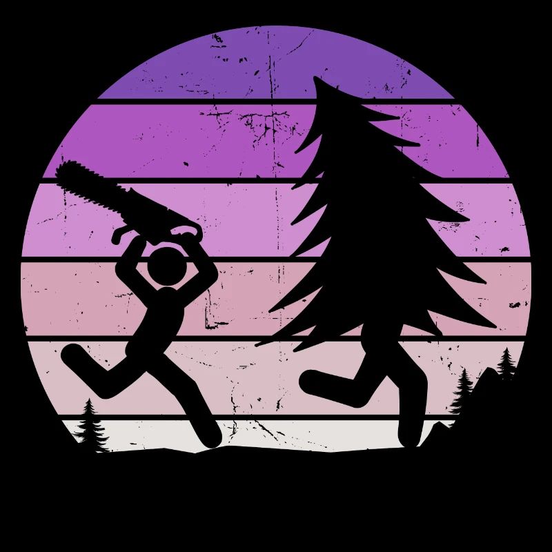 Tree Lumberjack Woodwork Woodwork Wood
