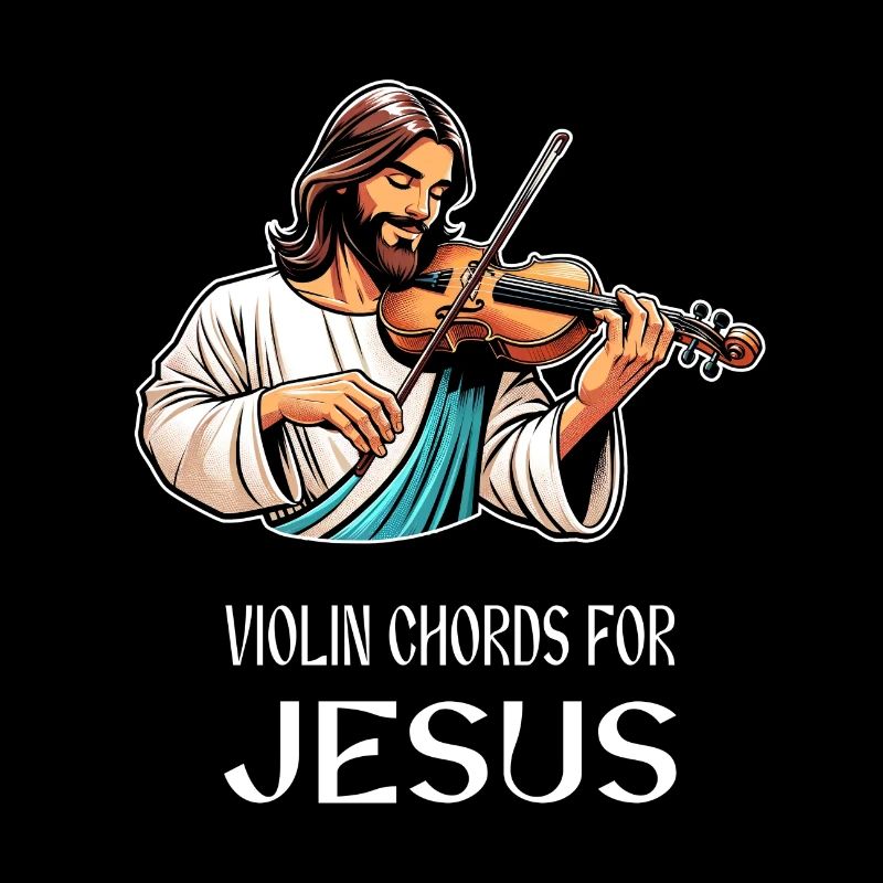 Violin chords for Jesus Christian God