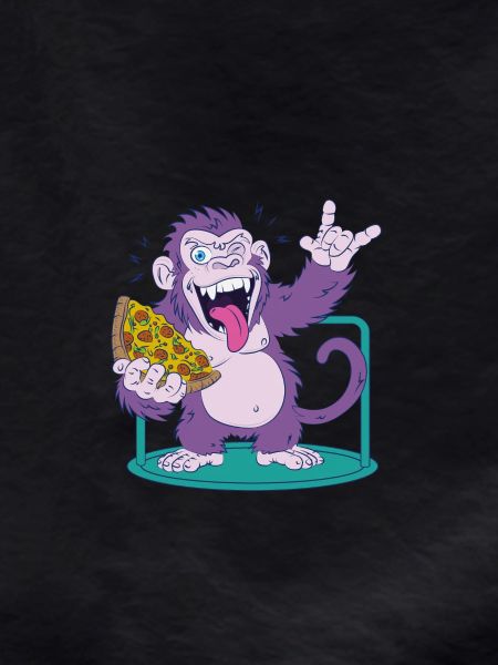 Pizza: Monkey makes it better!