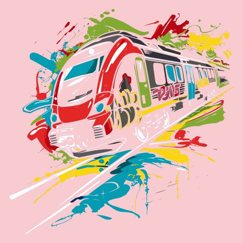 Graffiti Eisenbahn