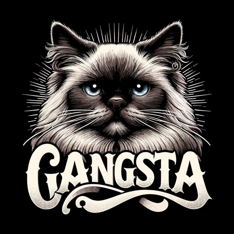 Chat Birman Sacré Chat Birman Gangsta Cadeau