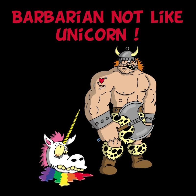 Der Barbar und das Einhorn