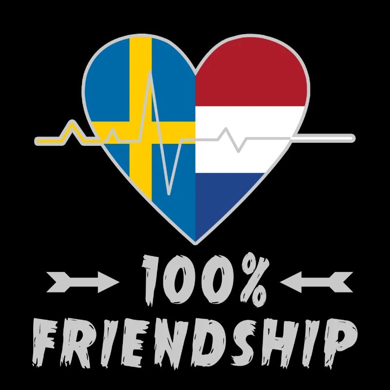 100 % amitié entre la Suède et les Pays-Bas