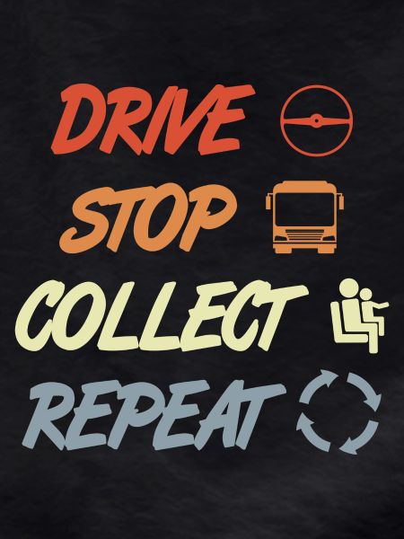 Driving, Stopping, Collecting, Repeating
