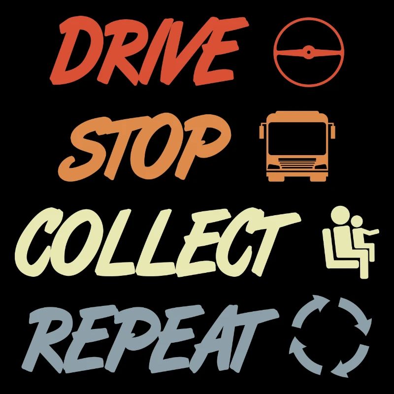 Driving, Stopping, Collecting, Repeating