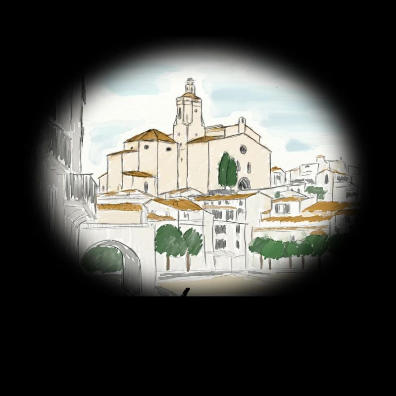 Cadaqués Aquarelle