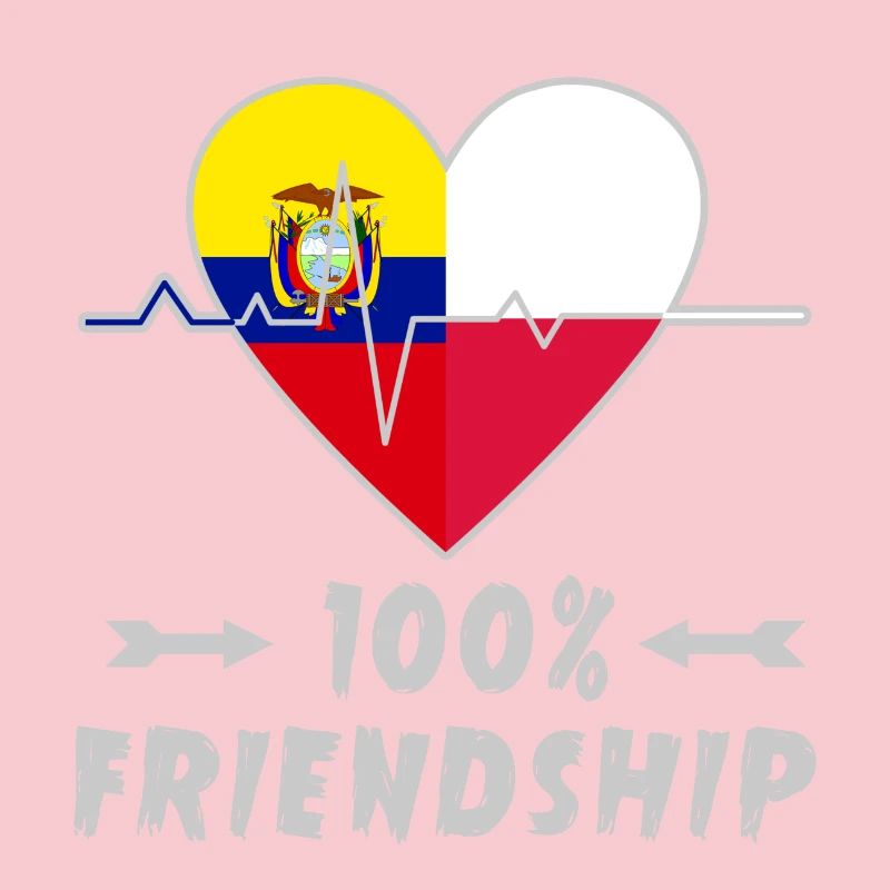 Ecuador und Polen 100% Freundschaft