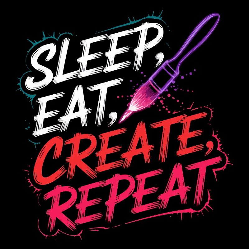 Dormir Manger Créer Répéter
