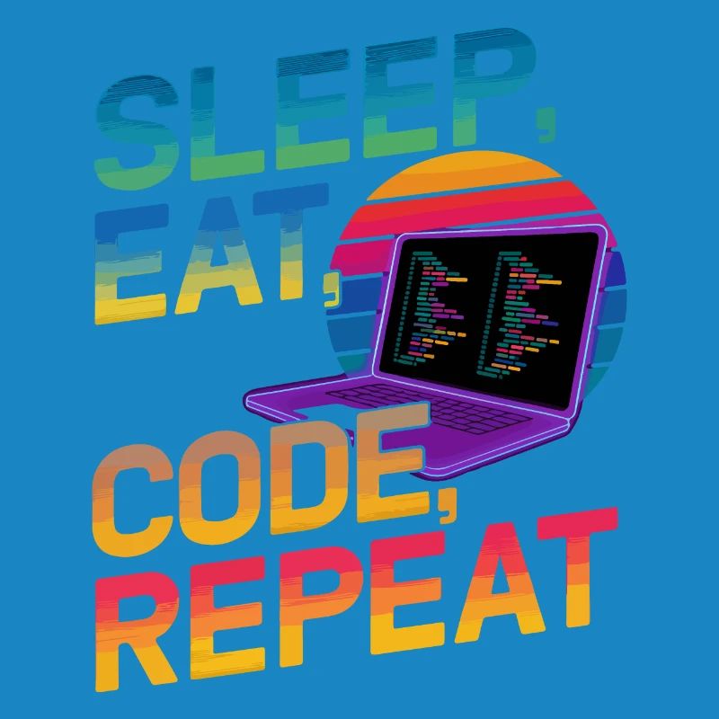 Sleep Eat Code Repeat Gift pour Coder