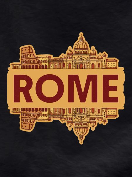 Rome Italy Skyline