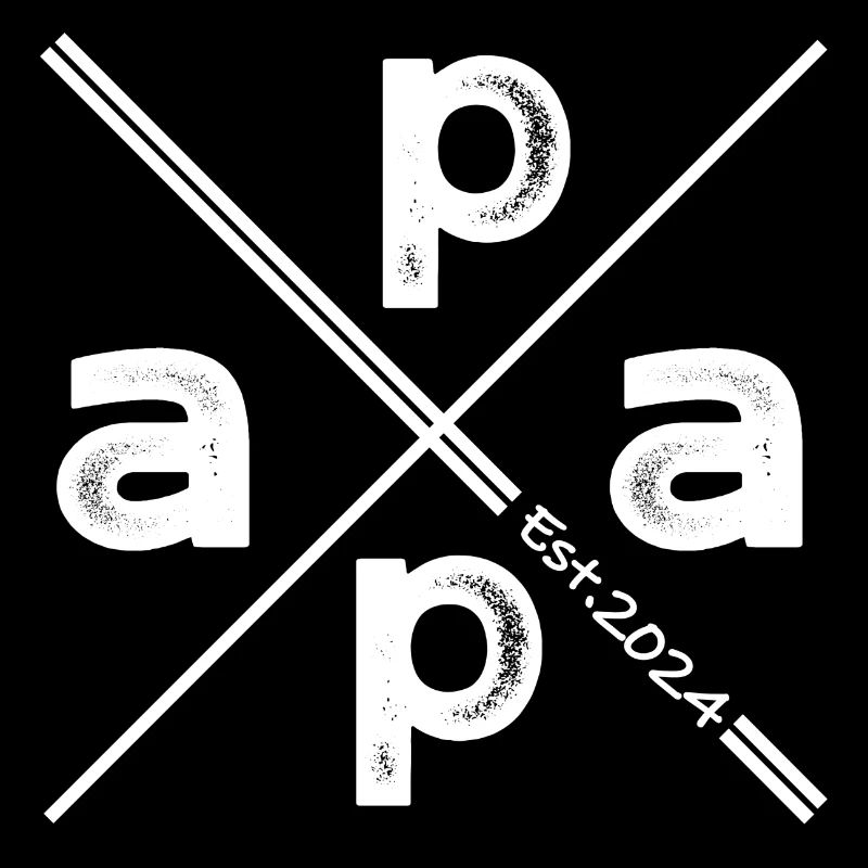 Papa Established 2024 – Vintage Gift Design
