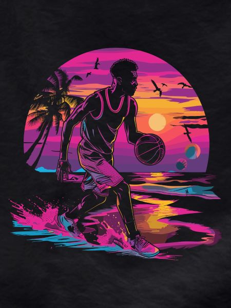 Basket-ball Synthwave
