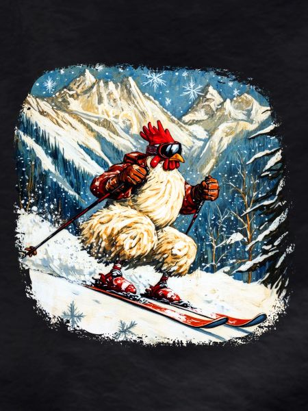 Poulet de ski