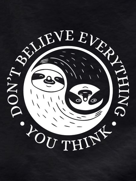 Yin-Yang Sloth – Relaxed Mindset