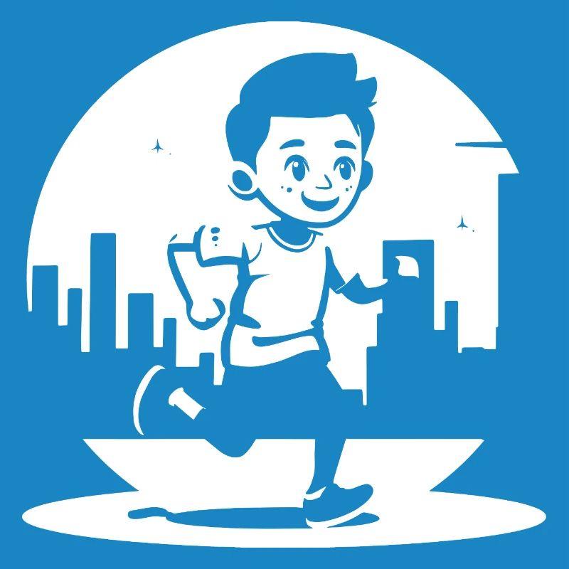 Marathon Junge