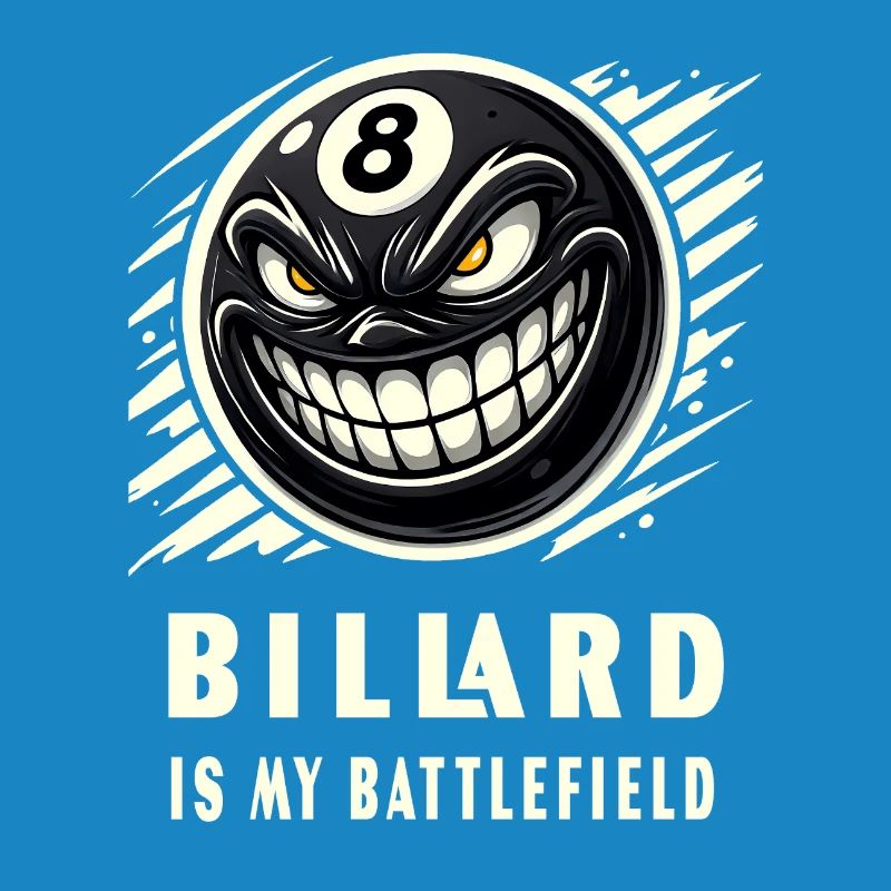 Le billard est mon champ de bataille