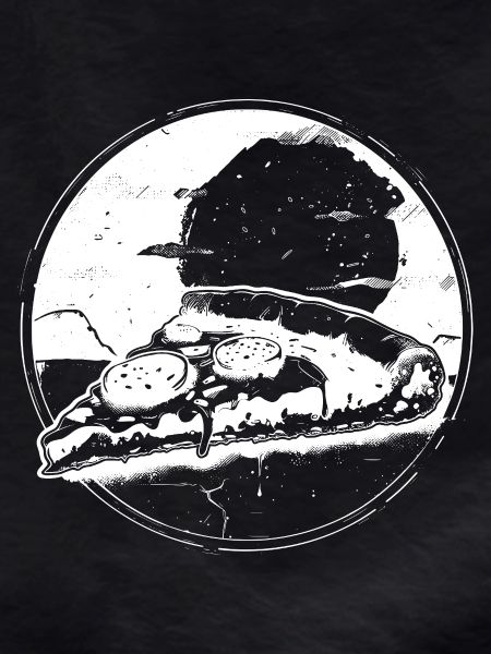 Pizza Piece Drawing