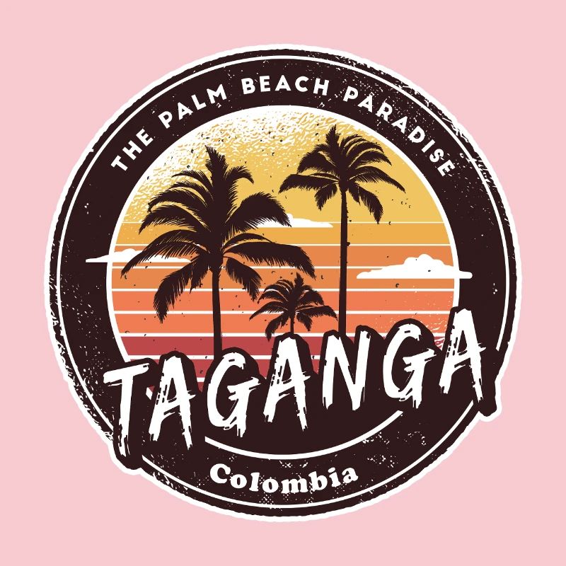 Taganga Palm Trees Beach Design