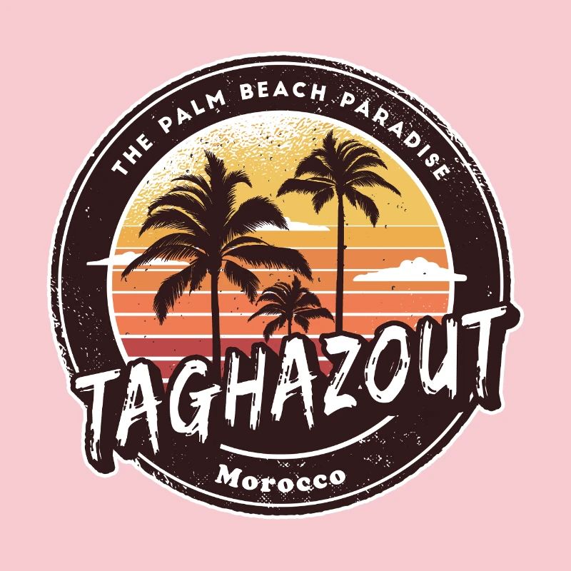 Taghazout Morocco Palm Trees Design