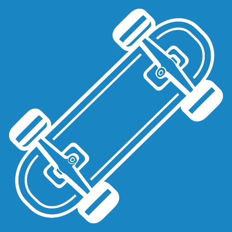 Skateboard Comic Style