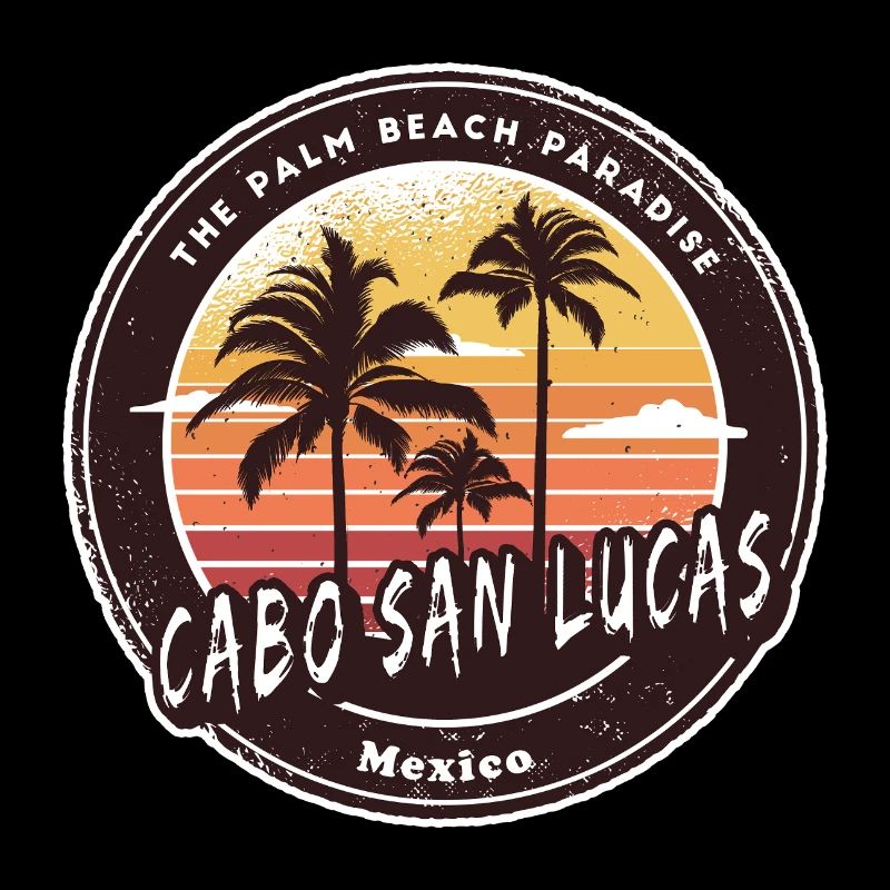 Cabo San Lucas Mexiko Palmen Strand Design