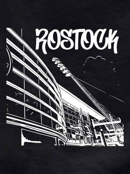 Rostock Skyline Stadium View