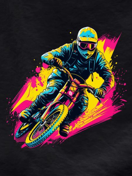 BMX Biker Steamwave