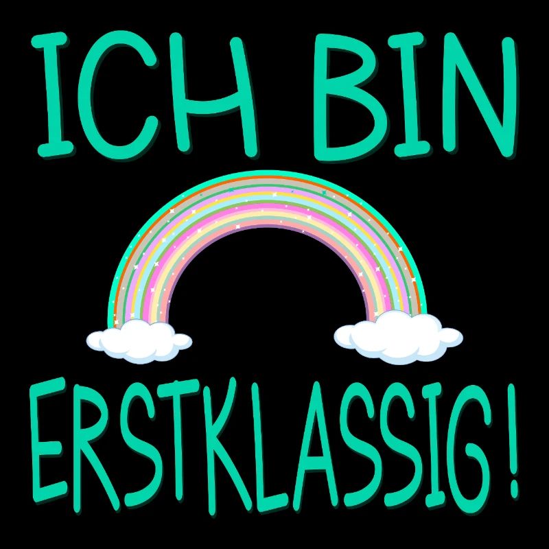 Ich bin erstklassig Regenbogen 1. Klasse