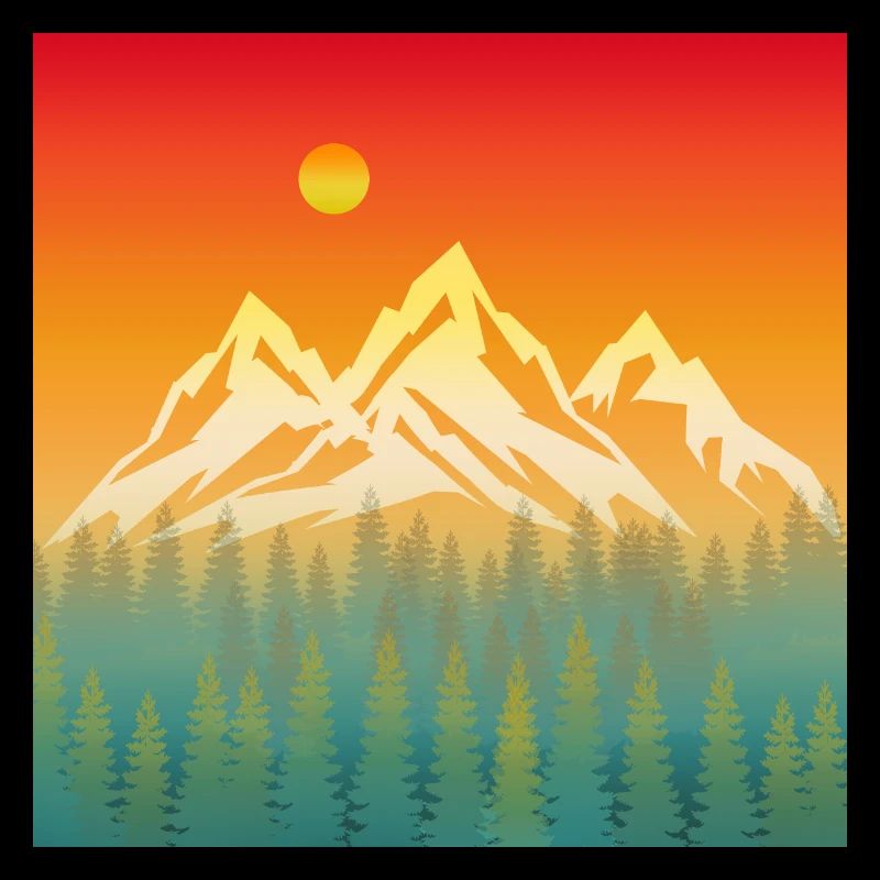 Mountain Nature Sunset