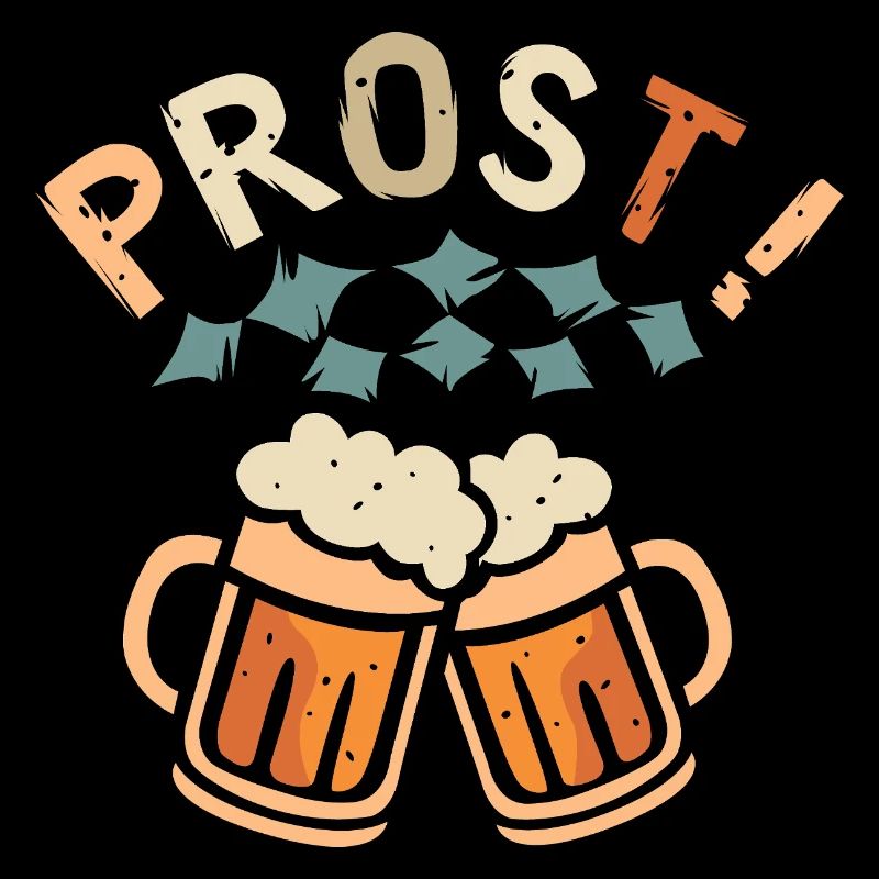 PROST! – Chopes à bière en mousse de style bavarois