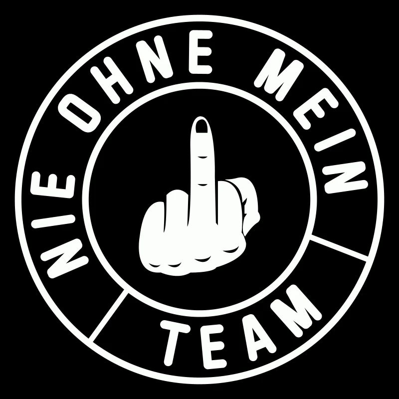 My Team Middle Finger Emblem