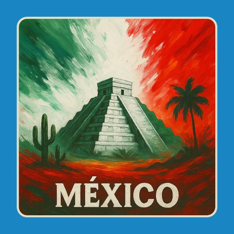 Mexico Pyramids Design