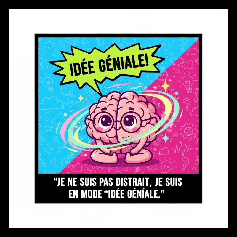 Idée Géniale Cerveau Pop