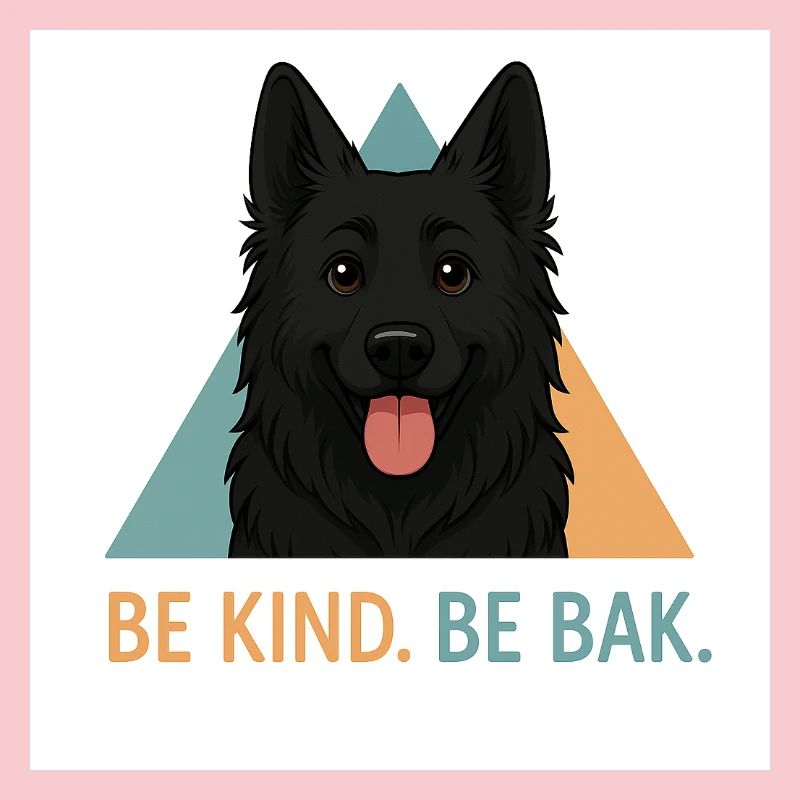 Be Kind Be Bak Hundedesign