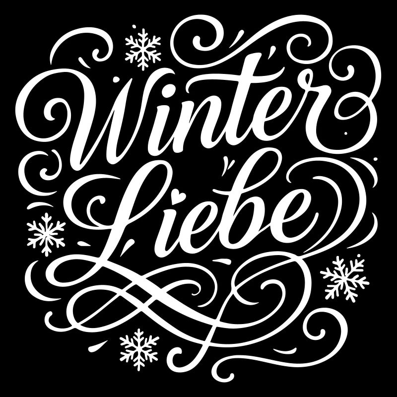 Winter Liebe Herz