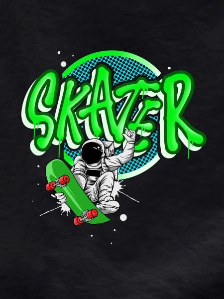 Skateboard Astronaut