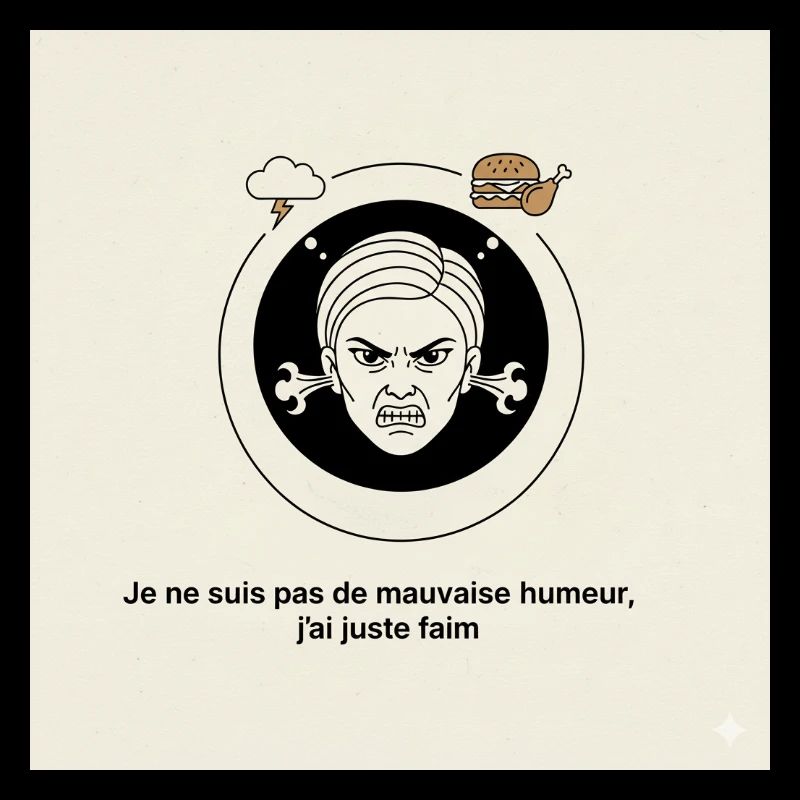Furious Hunger: Angry Face und Snack
