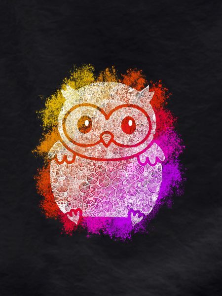Zentangle Owl
