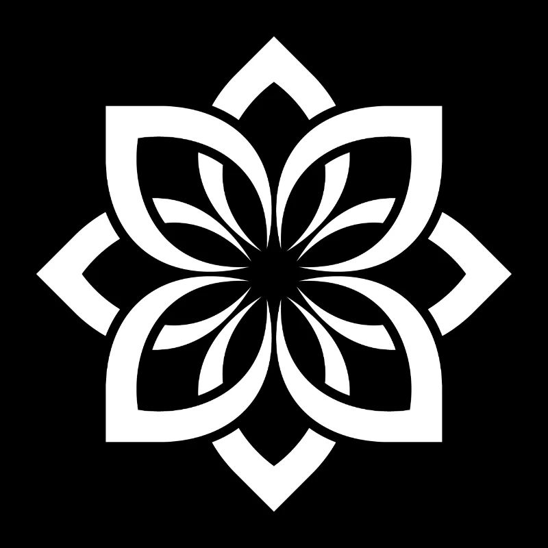 White Blossom Mandala Chogan