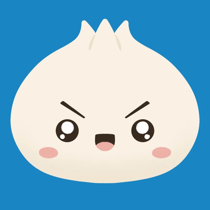 Mascotte mignonne de Grumpy Dumpling