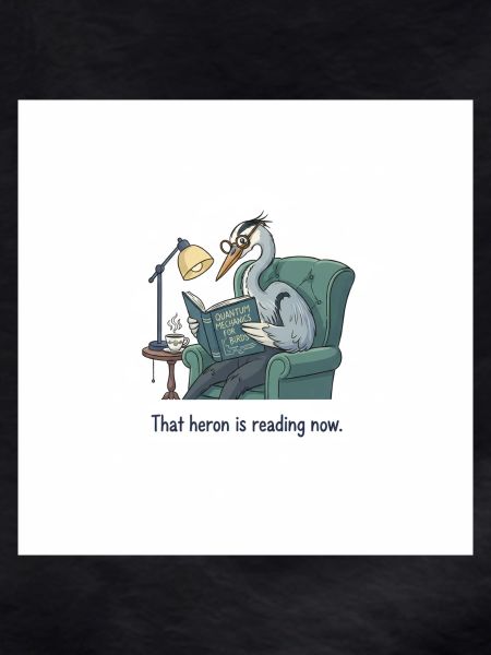 Quantenvogel-Lesen im Sessel