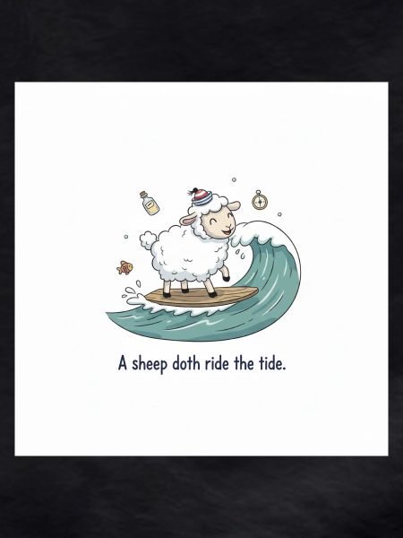 Moutons surfeurs