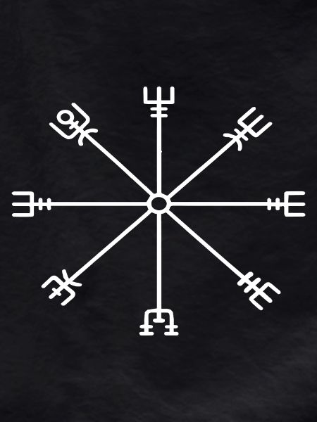 Arkane Kompass-Glyphe