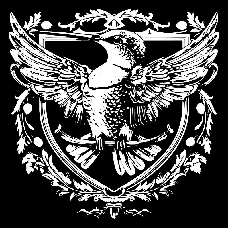Adler im Wappenstil