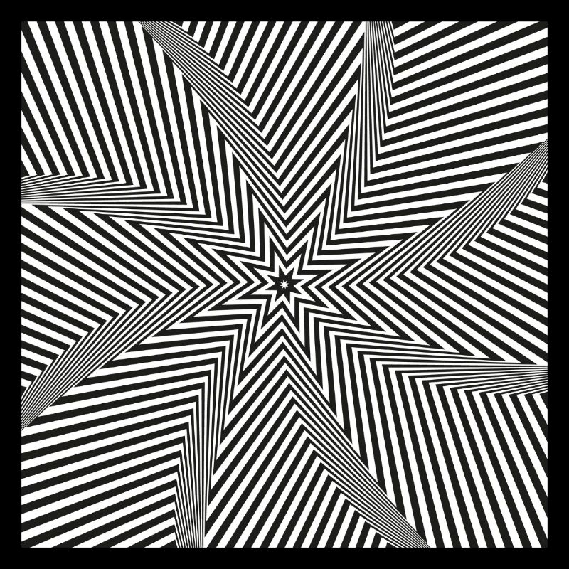 Starburst optisches Labyrinth