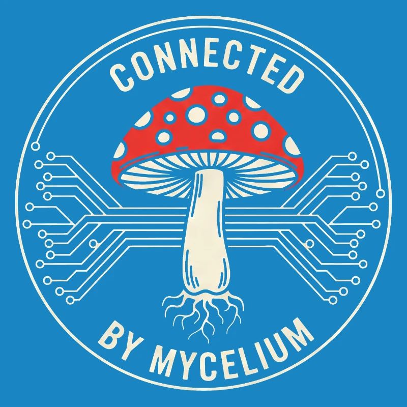 Mycelium Toadstool Network Biology Technology Nature